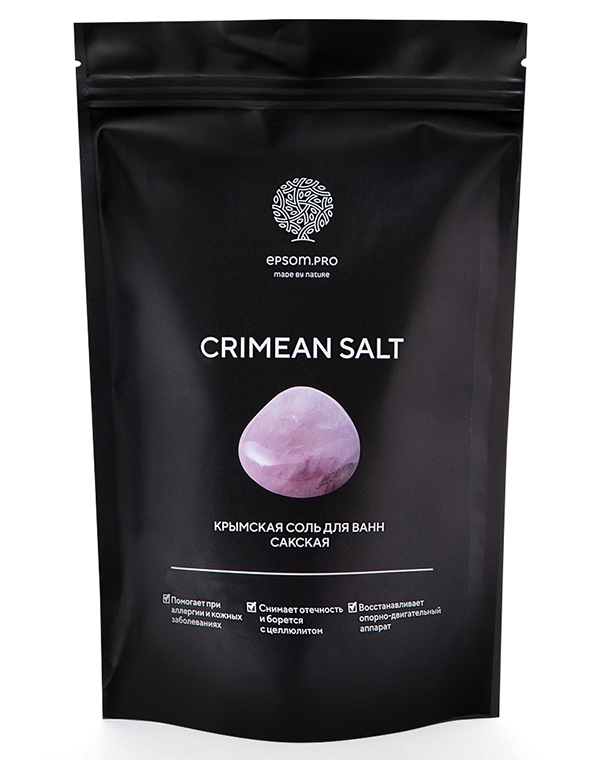 Крымская (Сакская) соль Epsom.pro солюшка крымская сакская соль 2000