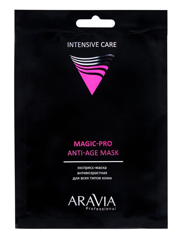 

Маска Aravia, Экспресс-маска антивозрастная для всех типов кожи Magic – PRO ANTI-AGE MASK, ARAVIA Professional, 1 шт