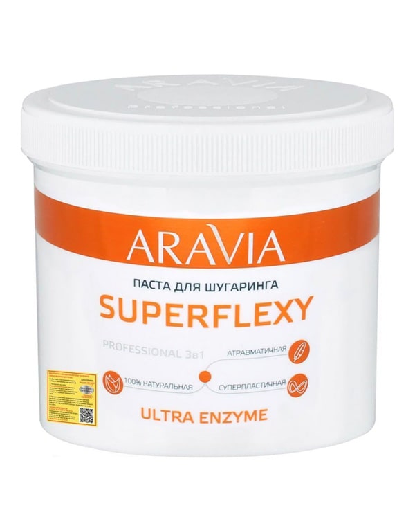 Паста для шугаринга SuperFlexy Ultra Enzyme, ARAVIA Professional, 750 г 6614963 - фото 1