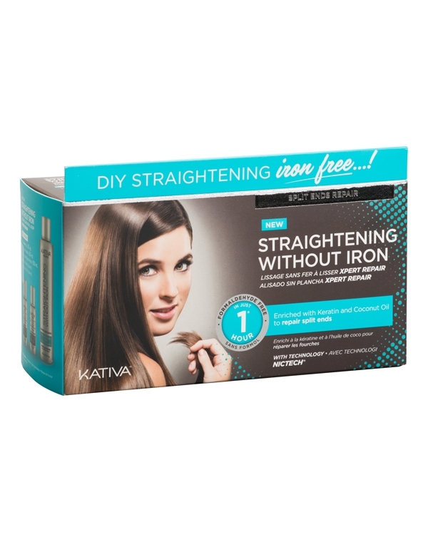 Набор для выпрямления волос «Восстановление» для волос с секущимися кончиками IRON FREE Kativa 65890474 - фото 1