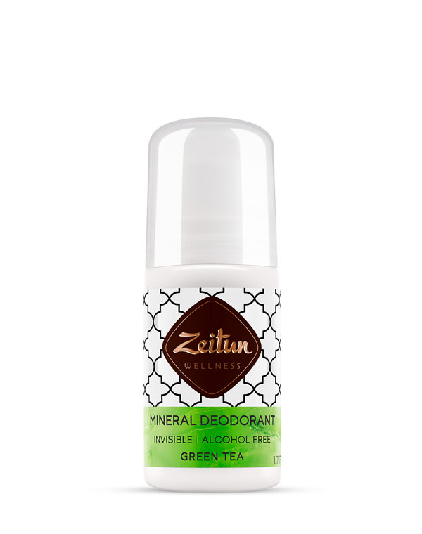 Средства гигиены Zeitun zeitun дезодорант шариковый минеральный с коллоидным серебром зеленый чай ritual of purity