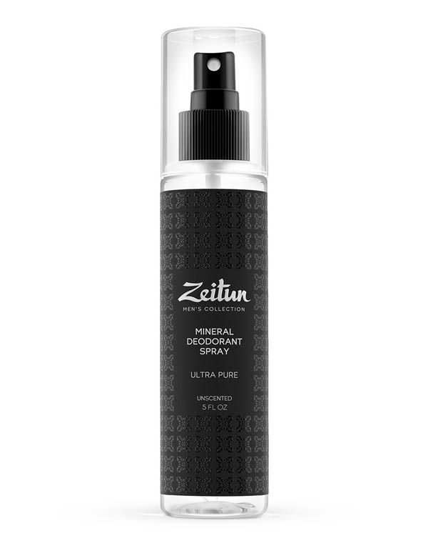 Спрей, мусс, аэрозоль Zeitun zeitun дезодорант нейтральный минеральный антиперспирант для мужчин без запаха