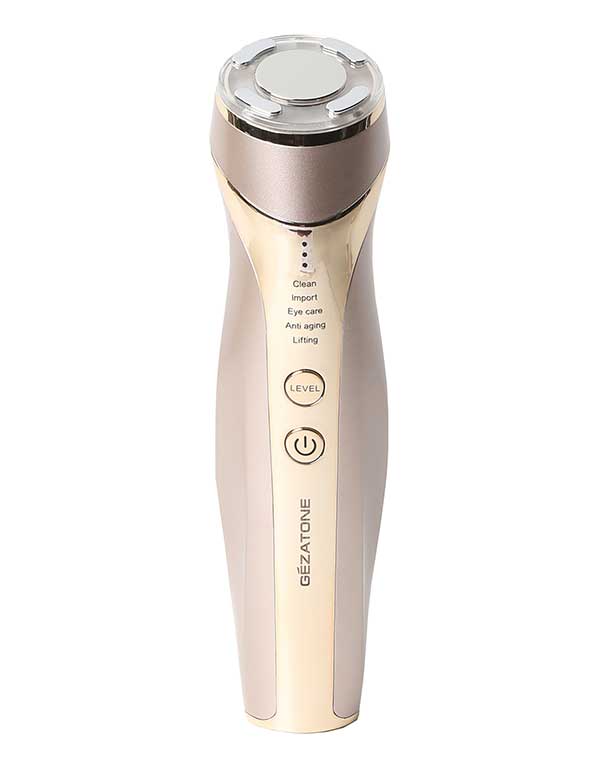 Массажер, аппарат GEZATONE elesti beauty аппарат для вакуумной чистки кожи лица и дермабразии