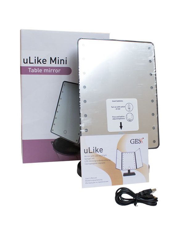 Зеркало настольное uLike Mini Gess 1905822 - фото 4
