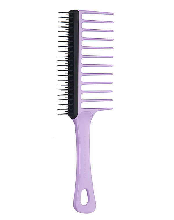 Щетка, расческа Tangle Teezer 1pc double side massage comb   plastic anti tangle brushes wide teeth brush wide teeth hairdressing brush double sided comb