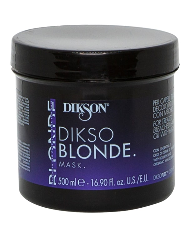 

Маска Dikson, Маска для обработанных, обесцвеченных и мелированных волос Dikso blonde mask, Dikson, 500 мл