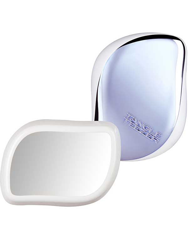 Расческа Tangle Teezer Compact Styler Mirror Blue с зеркалом 6466989 - фото 4