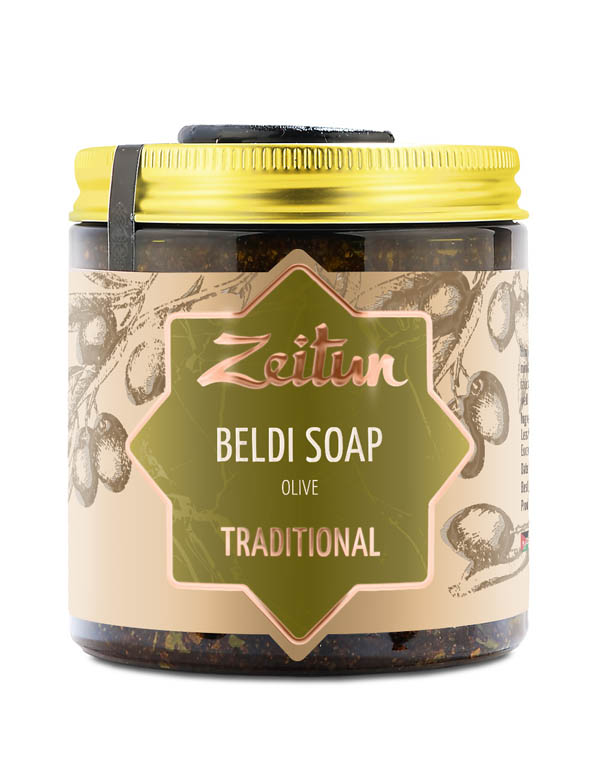 Мыло традиционное марокканское Бельди "Олива" для всех типов кожи Zeitun 9944000 - фото 1
