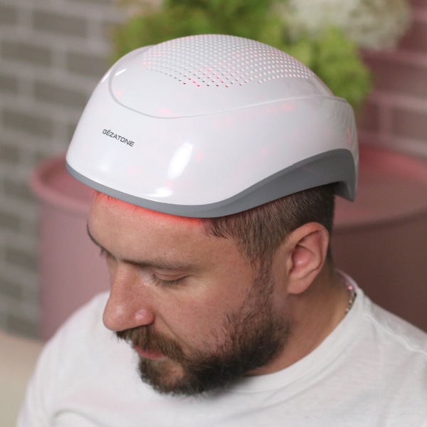 Лазерный аппарат-шлем от выпадения волос Laser Helmet Gezatone MDN1301270 - фото 7
