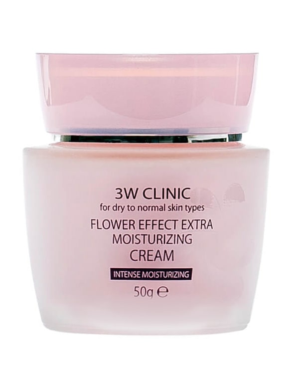 

Крем 3W Clinic, Увлажнение Крем для лица Flower Effect Extra Moisture Cream, 3W Clinic, 50 г