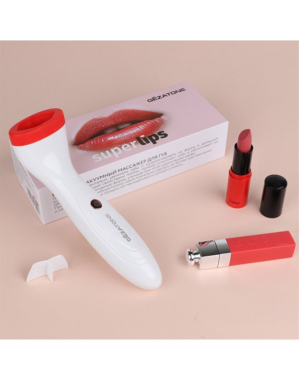 Вакуумный аппарат для увеличения губ VACU Super Lips, Gezatone 1301274 - фото 3