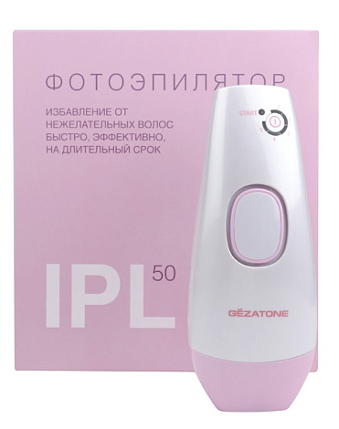 Домашний фотоэпилятор IPL 50, Gezatone 7