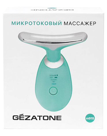 Микротоковый массажер 5 в 1 для лифтинга лица m915, Gezatone  5