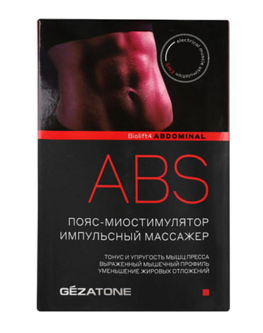 Пояс-миостимулятор для пресса Abdominal M10, Gezatone 2