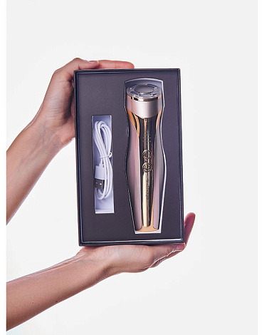 Ультразвуковой массажер для омоложения кожи лица с 5 функциями m357 Gezatone 16